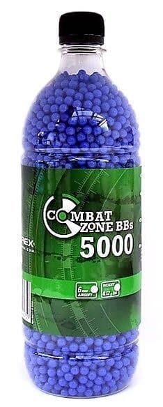 Umarex Combat Zone Amo 0,12g ca 5000st i flaska, blå