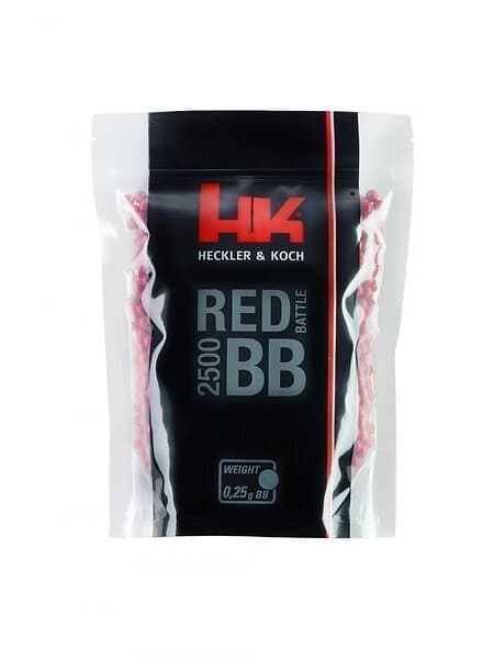 Umarex HK, Red Battle BB 2500 rounds, 0,25g