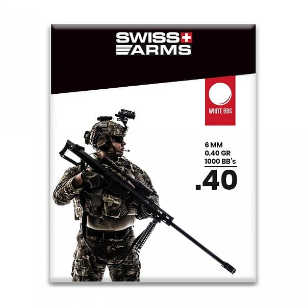 Swiss Arms 0,40g BB White 1000 bbs