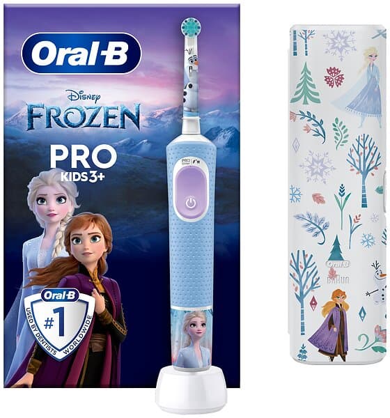 Oral-B Pro Kids Frozen 3+ with travel case