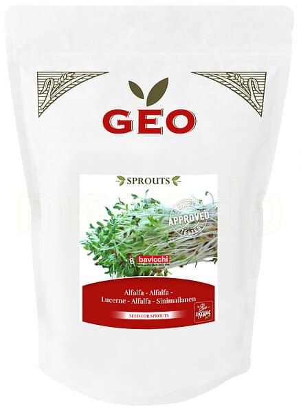 Geo Alfalfafrö Groddning, 500g