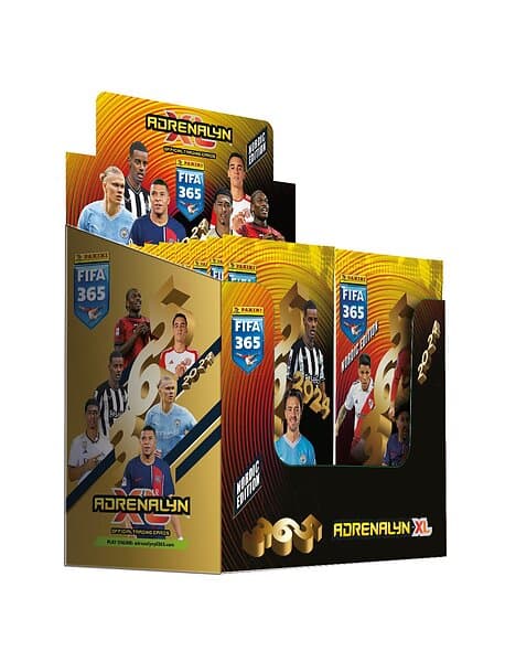 Panini Adrenalyn XL FIFA 365 2024 Booster Box Fotbollskort (50-pack)