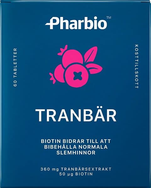 Pharbio Tranbär 60 st