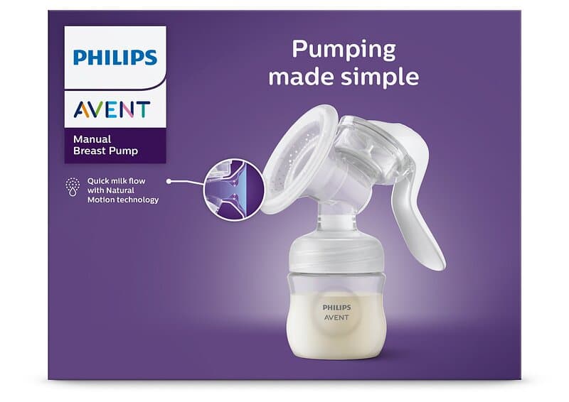 Philips Avent Natural Motion enkel manuell bröstpump