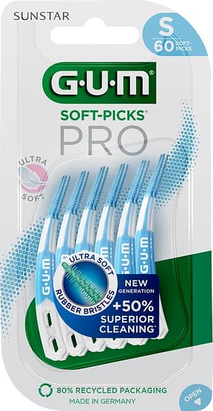 GUM Soft-Picks PRO Small 60-pack (Mellanrumsborstar)