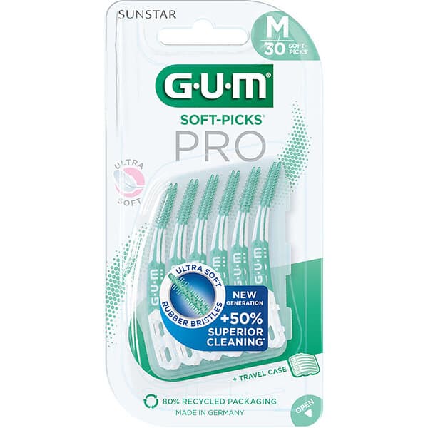 GUM Soft-Picks PRO Medium 30-pack (Mellanrumsborstar)