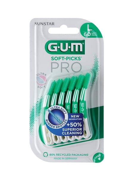 GUM Soft-Picks PRO Large 60-pack (Mellanrumsborstar)