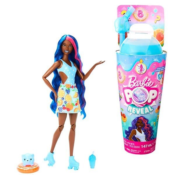 Barbie Pop Reveal Modedocka Fruit Punch