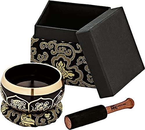 MEINL Sonic Energy SB-OR-400-BK Ornament Singing Bowl ~ 10,5 cm 400g