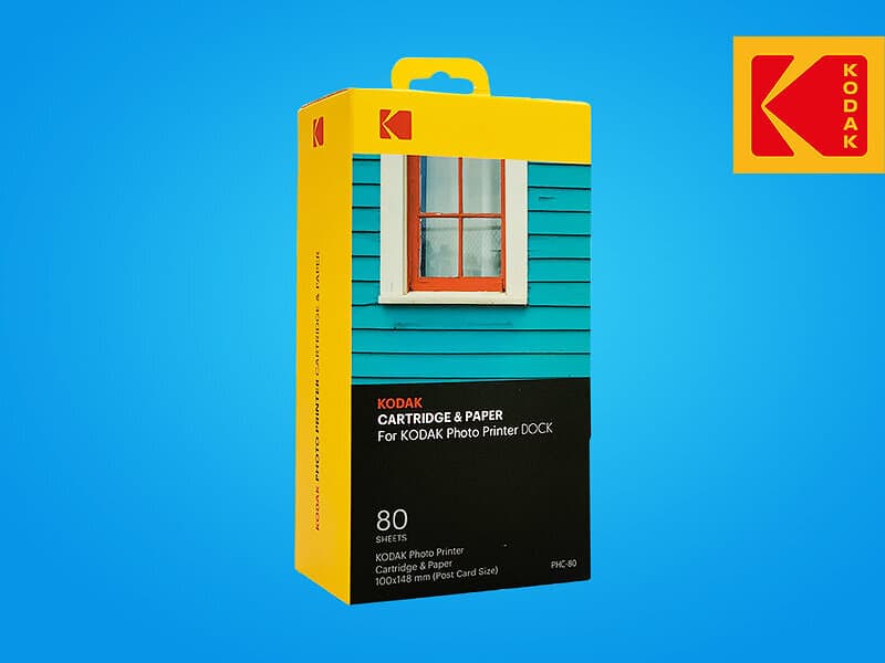 Kodak Printer Dock Foto- och Färgkassett 80-pack