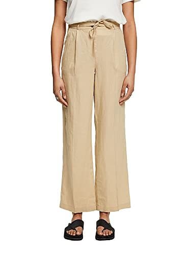 Esprit Wide Leg Linnebyxor (Dam)