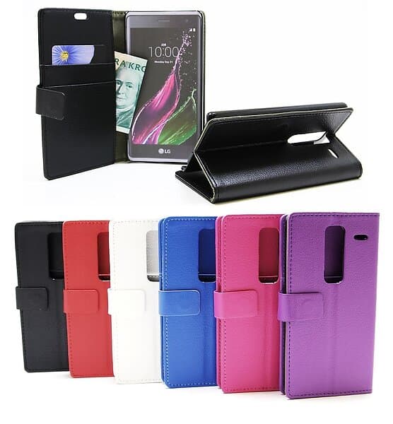 billigamobilskydd.se Standcase Wallet LG Zero H650E (Svart) 17181