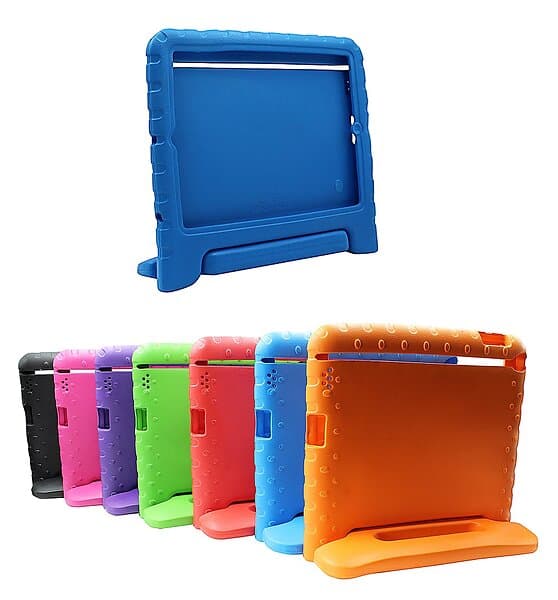 billigamobilskydd.se Standcase Barnfodral Apple iPad 2/3/4 (Svart) 42936