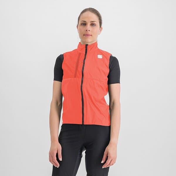 Sportful Supergiara Gilet Orange L Kvinna