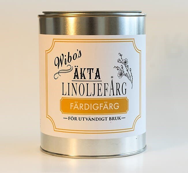 Wibo Färg Linoljefärg Färdigfärg Utomhus, Valfri Kulör, 1l W100029