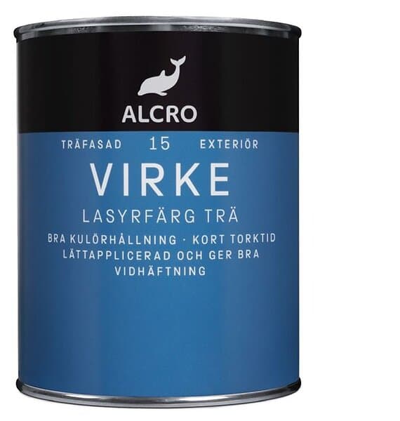 Alcro Virke Lasyrfärg Trä, 322 Mylla, 1l 710014599