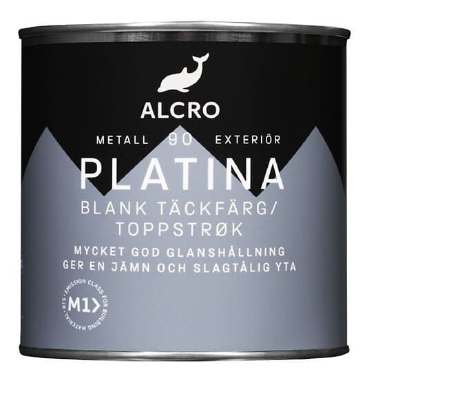 Alcro Platina Blank Täckfärg Valfri Kulör 0,75l 710017575