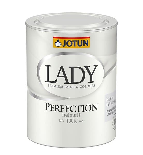 Jotun Takfärg Lady Perfection, Valfri ljus kulör, 0,68l 25MMAAARJBas