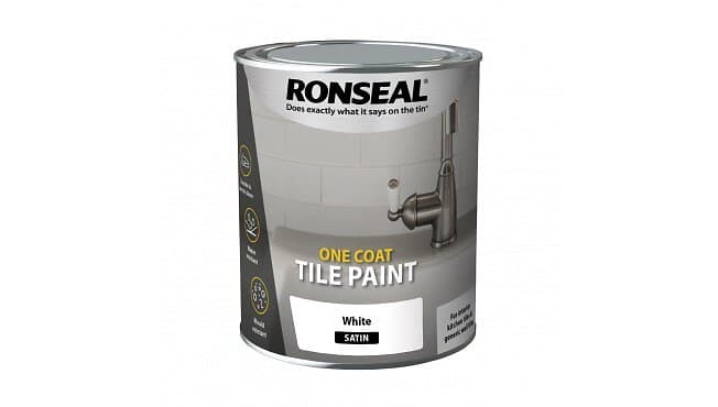 Ronseal Kakelfärg, Vit, 0,75l 37683