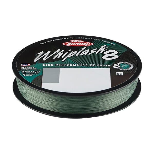 Berkley Whiplash 8 300m 0,06 mm Crystal Bruddstyrke på 10,7kg