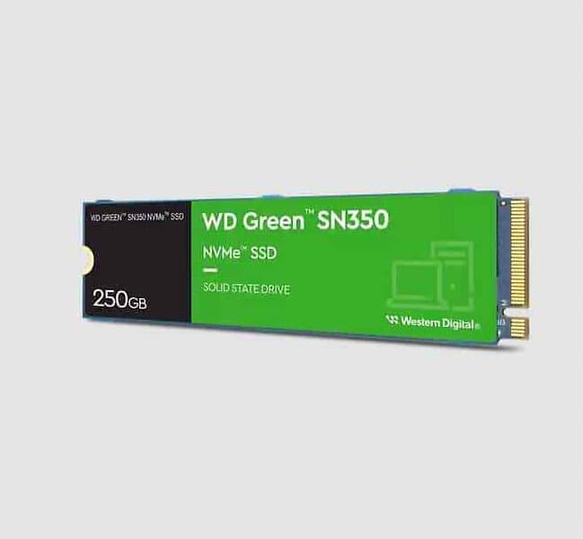 WD Green SN350 NVMe M.2 SSD 250GB