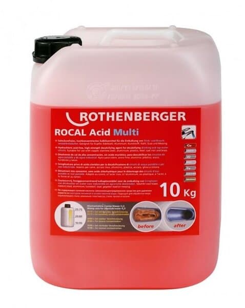 Rothenberger Avkalkningsmedel ROCAL ACID Multi; 10kg