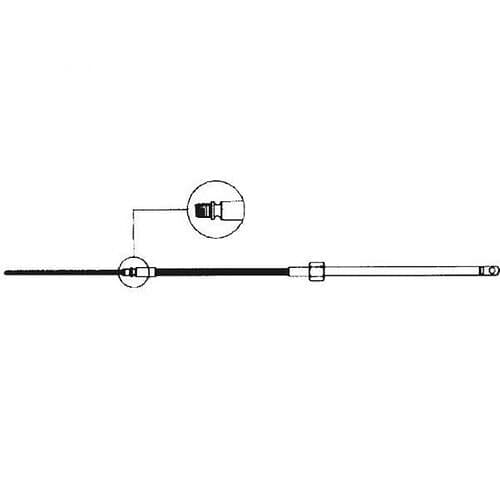 Ultraflex Styrkabel m58 15 fot m5815