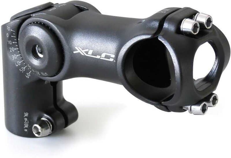 XLC A-head St T17 25,4 Mm Adjustable Stem Svart 110 mm -10º 60º