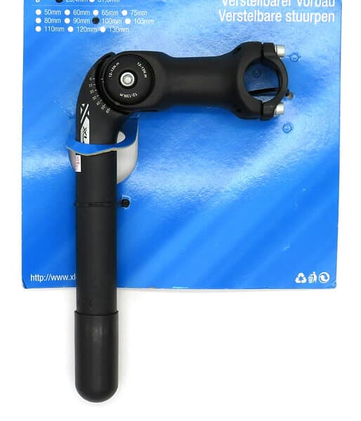 XLC St T02 25,4 Mm Stem Svart 100 mm 0º 60º