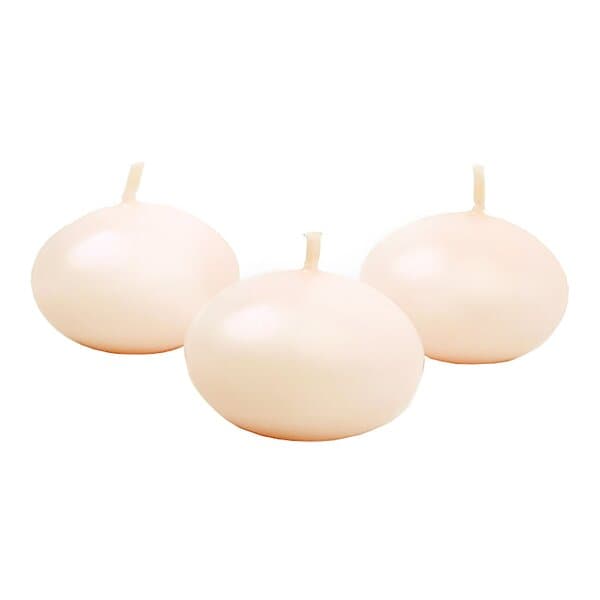 Party Deco Flytande Ljus Matt Beige 50-pack