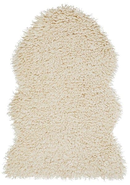 Skinnwille Fäll Imitation Wooly Beige 60x90cm