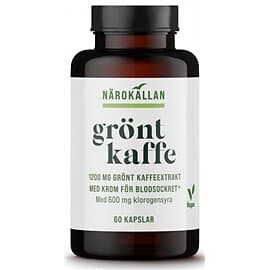 Närokällan Grönt Kaffe & Krom 60 kapslar