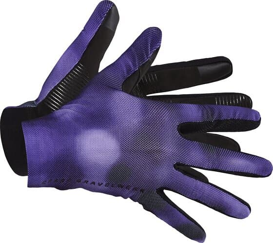 Craft Adv Gravel Long Gloves Lila M Man