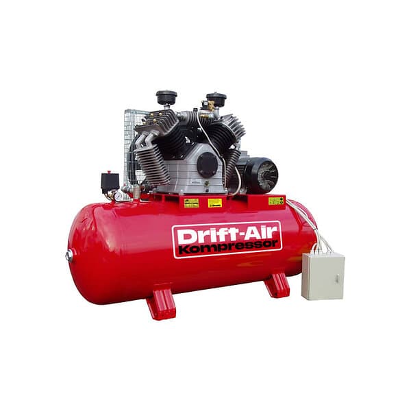 Drift-Air Kompressor 20 hk 500l 1800l/min 400 V NS89 Y/D 10 bar