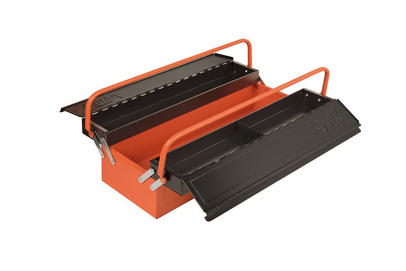 Bahco Verktygslåda 1497MBF 530x200x160mm, 3 fack stålplåt