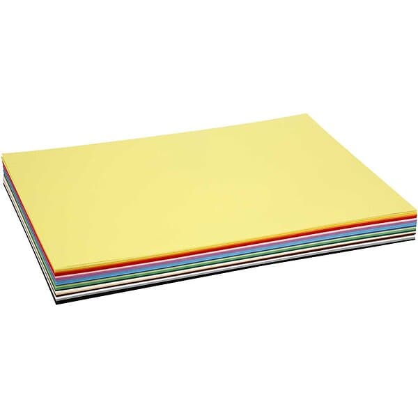 Creativ Company Kartong Mixade Färger A2 420x600 mm 1 Förp kartong, mixade färger, A2, mm, 180g, 20 mi 214220