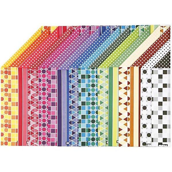 Creativ Company Rivkartong Colorbar Mixade Färger A4 210x297 mm 250g 1 Förp rivkartong, A4, mm, g, 16 mix. ark/ f 26320