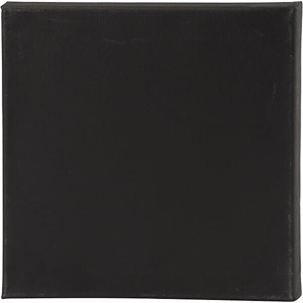 Creativ Company Canvas Artistline med Ram 1 St ArtistLine Canvas, svart, djup 1,6 cm, stl. 30x30 360g, 257640