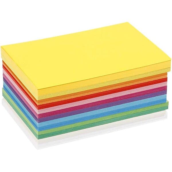 Creativ Company Vårkartong Mixade Färger A6 105x148 mm 1 Förp Vårkartong, mixade färger, A6, mm, 180g, 120 mix. a 214360