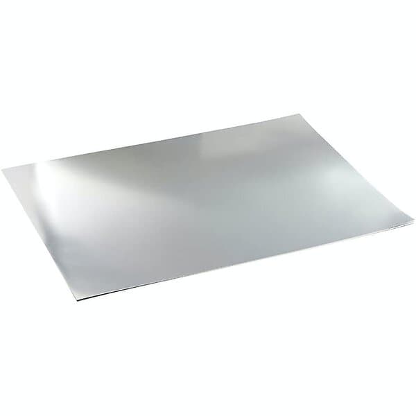 Creativ Company Metallkartong A2 420x600 mm 10 Ark/1 Förp Metallkartong, silver, A2, mm, 280g, ark/ 1 förp 220860