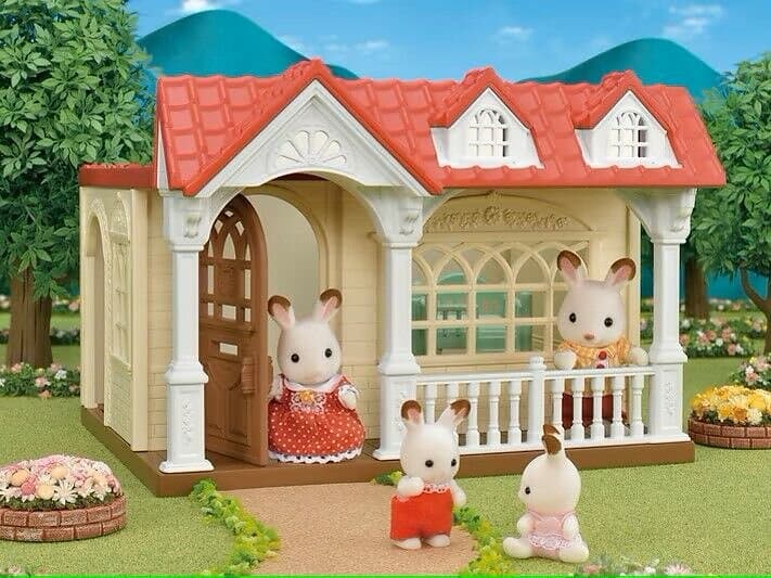 Sylvanian Families Dockhus Sweet Raspberry Home