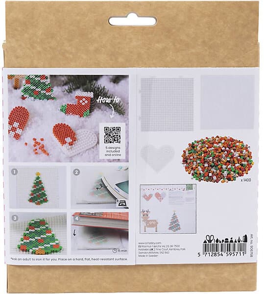 Nabbi BioBeads Pysselset Jultema