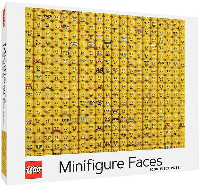 LEGO Pussel Minifigure Faces 1000 Bitar