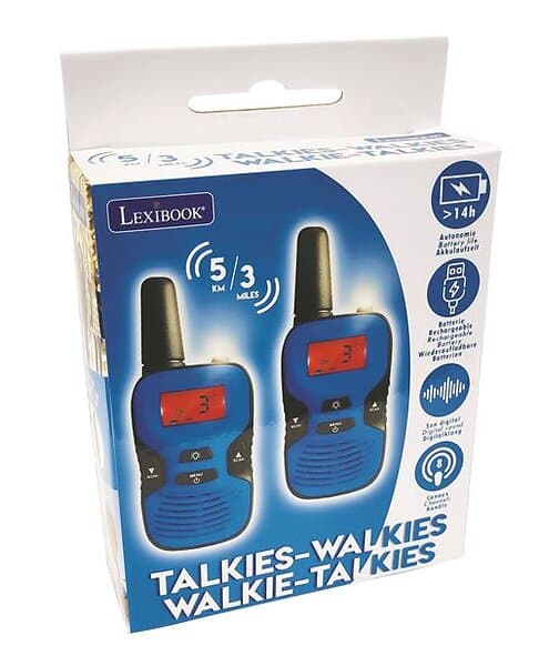 Lexibook Rechargeable Walkie Talkies