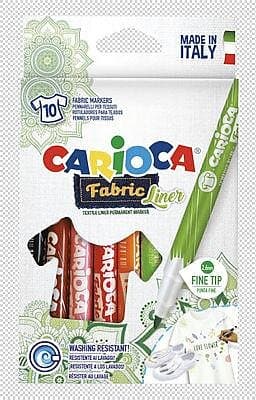 Carioca Textilpennor 10 st