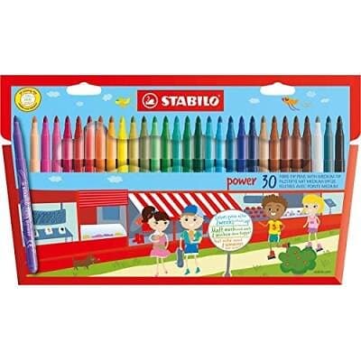Stabilo Power Filtspetspennor 30-pack