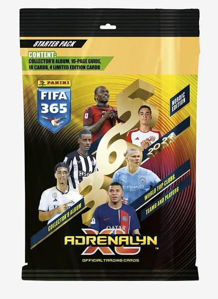 Panini Adrenalyn XL FIFA 365 2024 Starter Pack Fotbollskort