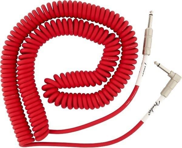 Fender Original Series Coil Cable 30' Fiesta Red