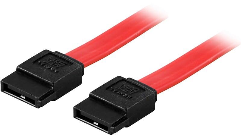 Deltaco SATA/SAS-kabel, rak-rak, 0,3m