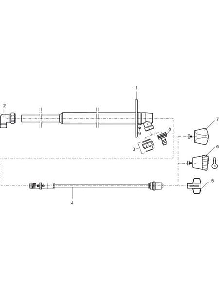 FM Mattsson garden ii spindle complete 23 cm